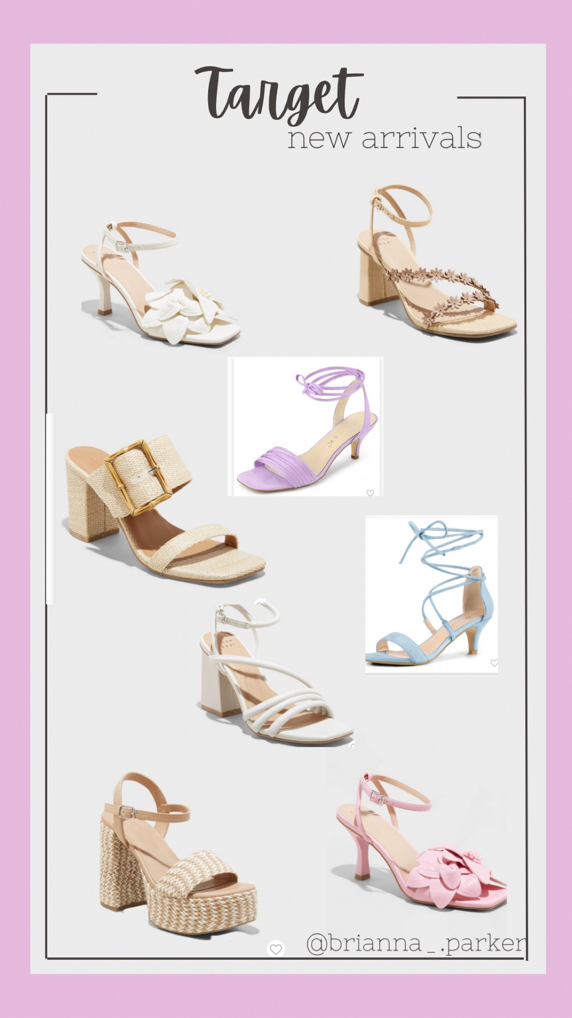 Spring Heels - Obsessed with Targets new spring arrivals! Perfect for spring break outfits and Easter dresses ✨

#LTKfindsunder50 #LTKshoecrush #LTKSpringSale