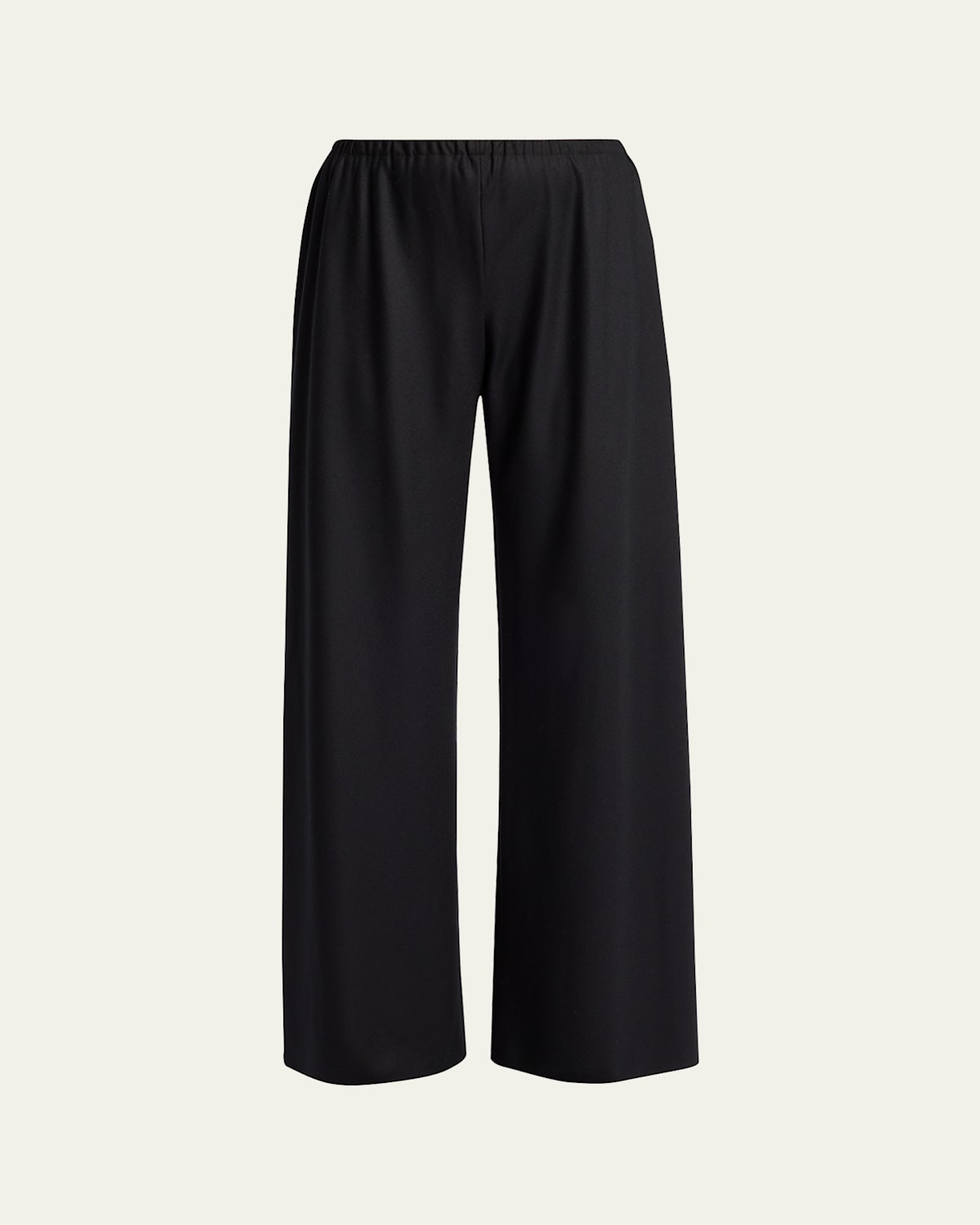 Gala Wool Wide-Leg Pull-On Pants | Bergdorf Goodman