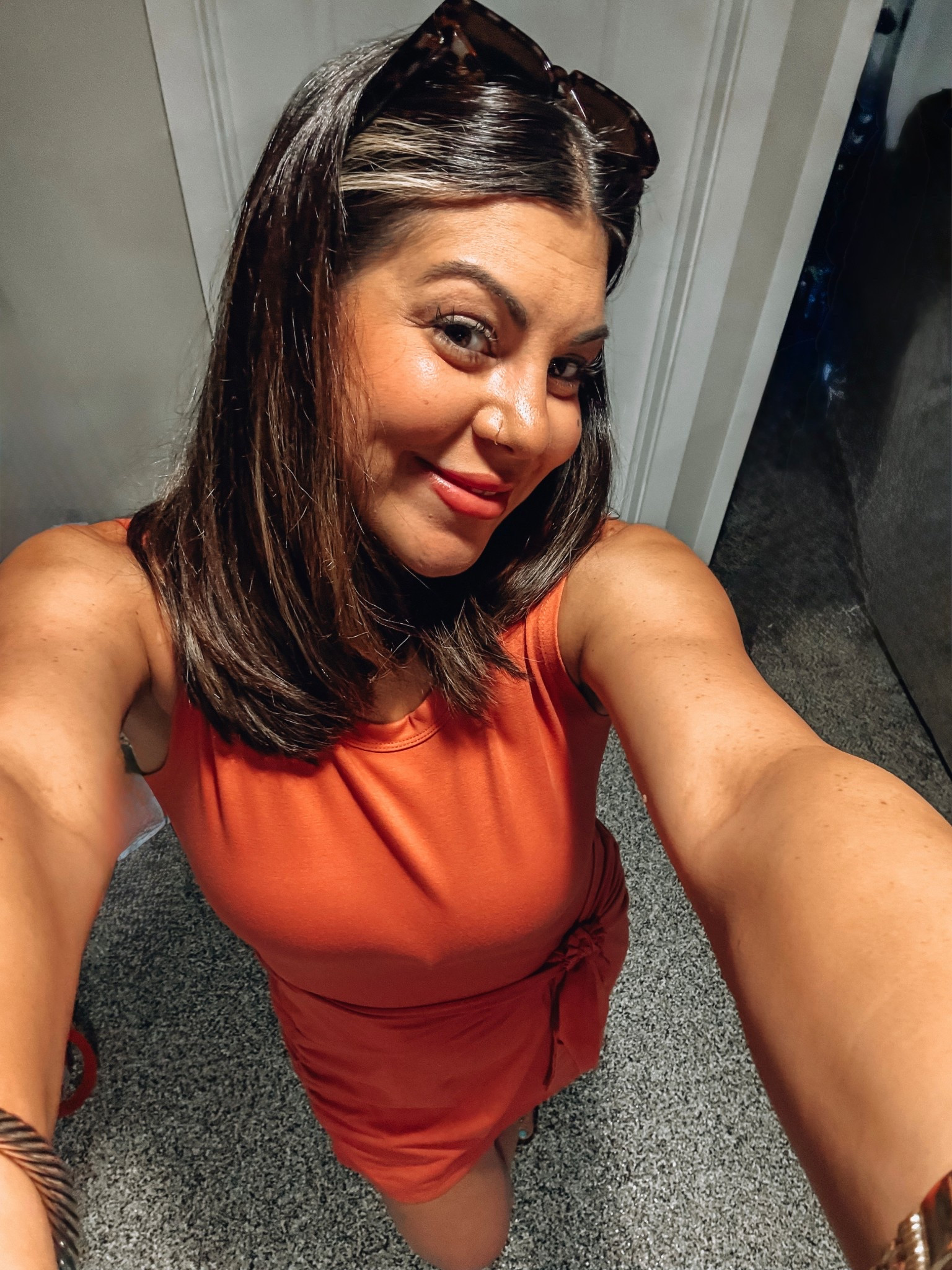 Summer to Fall transition outfit!! 🧡
Fits TTS!!

#LTKFindsUnder50 #LTKStyleTip #LTKSeasonal