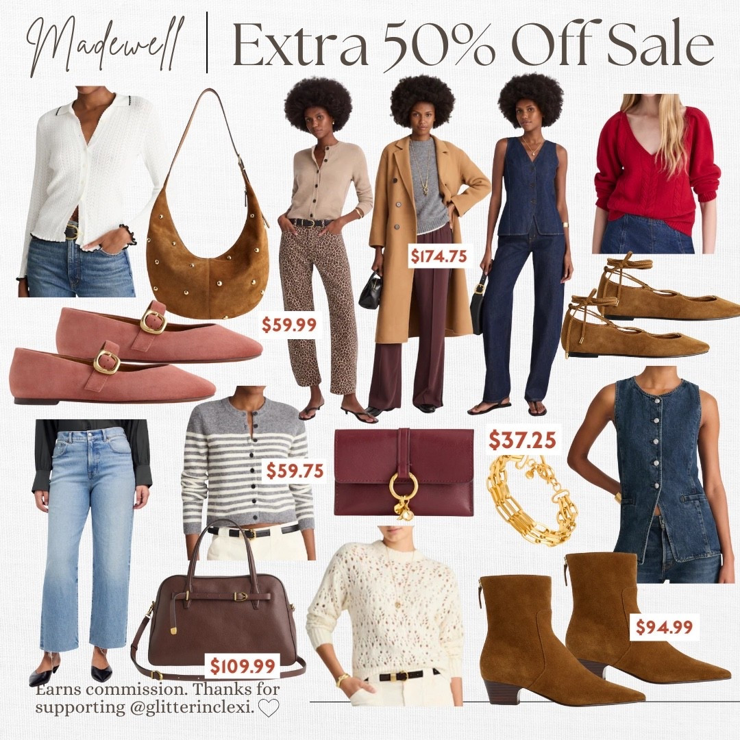 Extra 50% OFF sale at Madewell

#LTKSeasonal #LTKGiftGuide