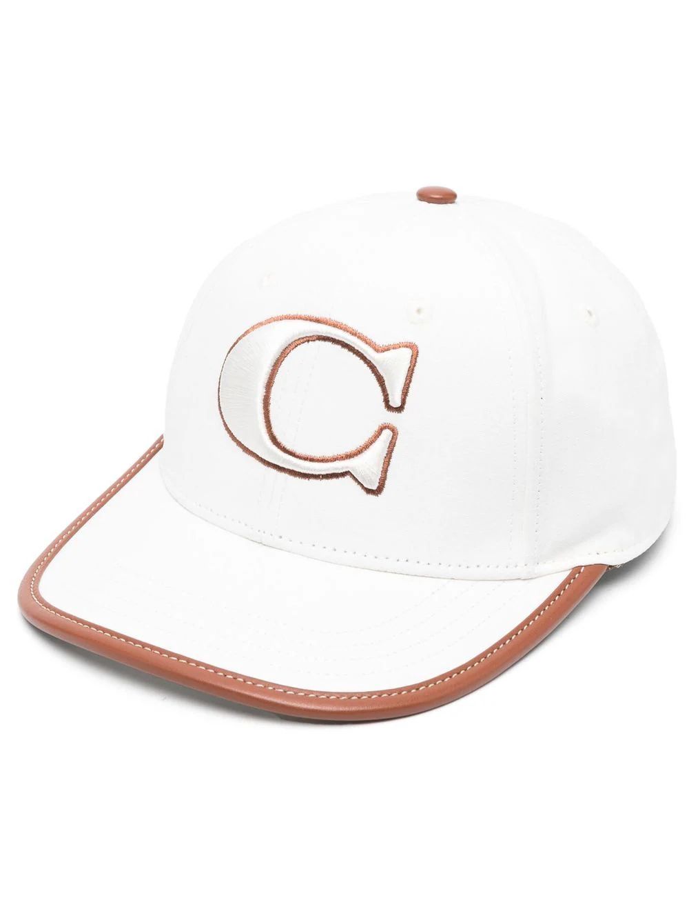 Coach logo-embroidered Cotton Cap - Farfetch | Farfetch Global