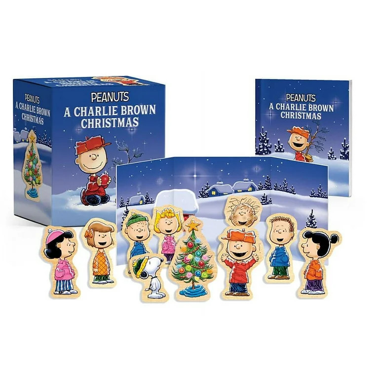 RP Minis: Peanuts: A Charlie Brown Christmas Wooden Collectible Set (Paperback) | Walmart (US)