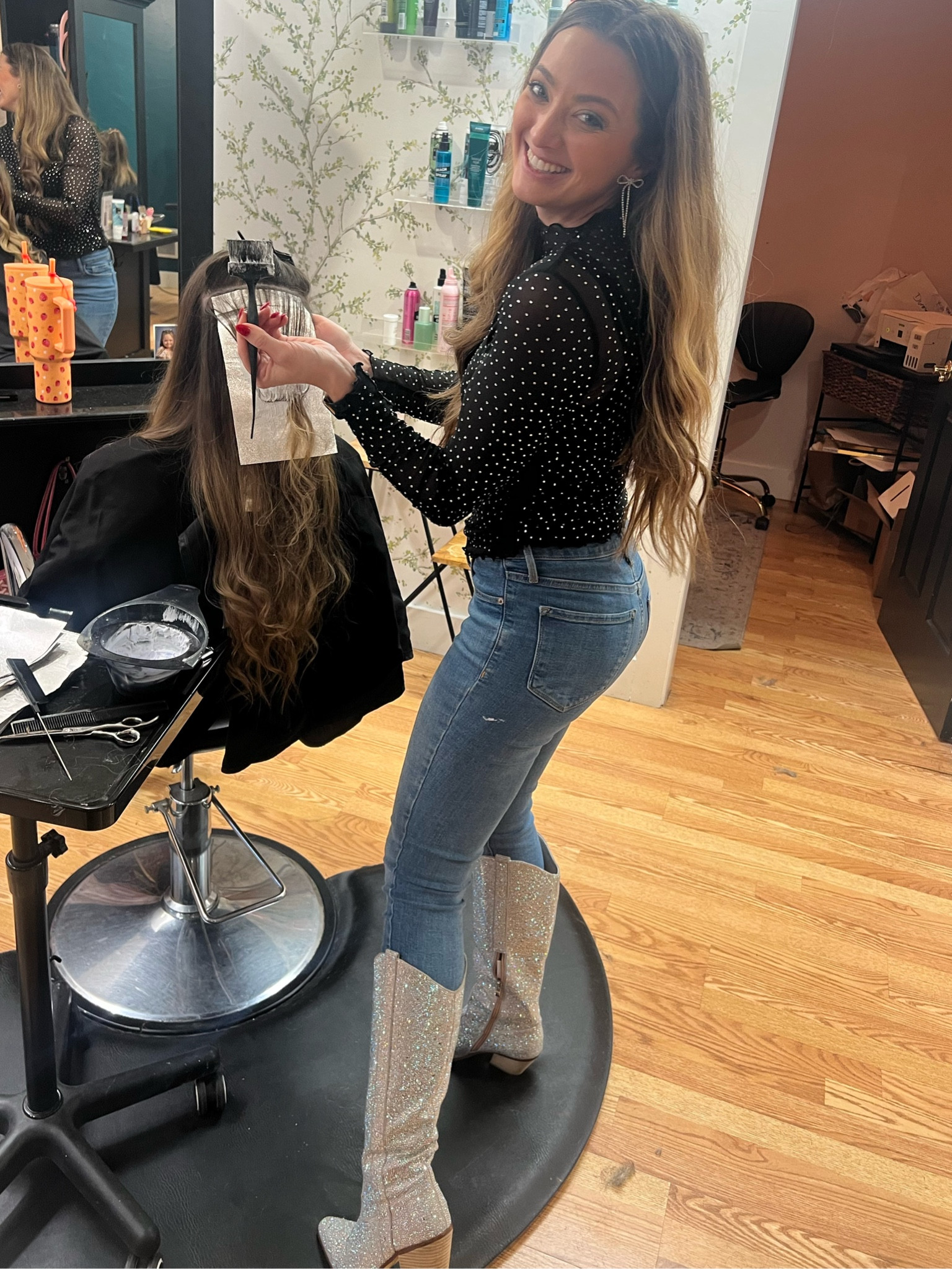 Doesn’t every girl need a pair of sparkle boots?!?! I’d say yes!! 

#LTKHoliday #LTKShoeCrush #LTKStyleTip