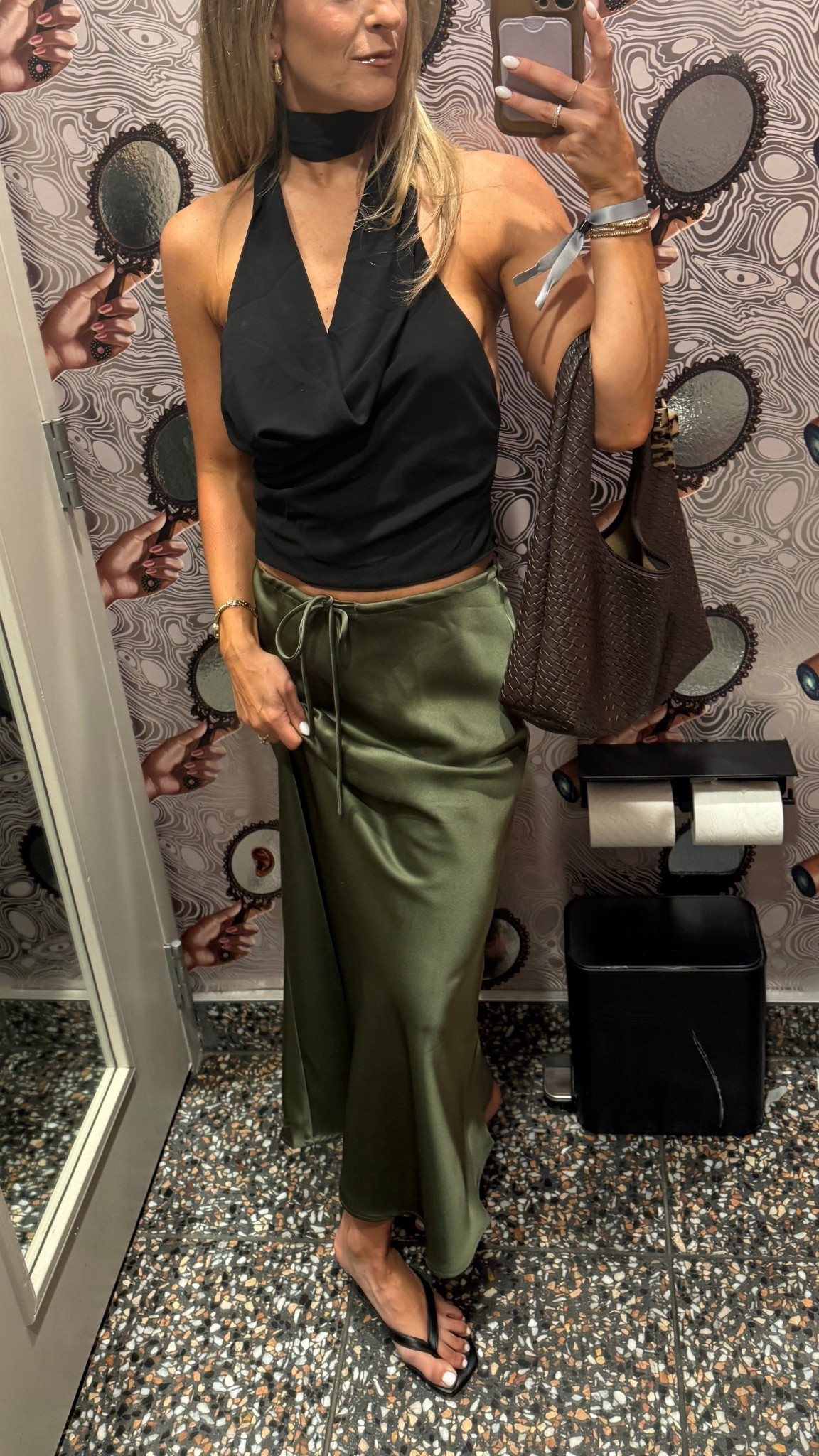 Dress rehearsal night for my bestie! Final wedding celebration for my best girlfriends 🖤 all Amazon from head to toe !! 

#LTKFindsUnder50