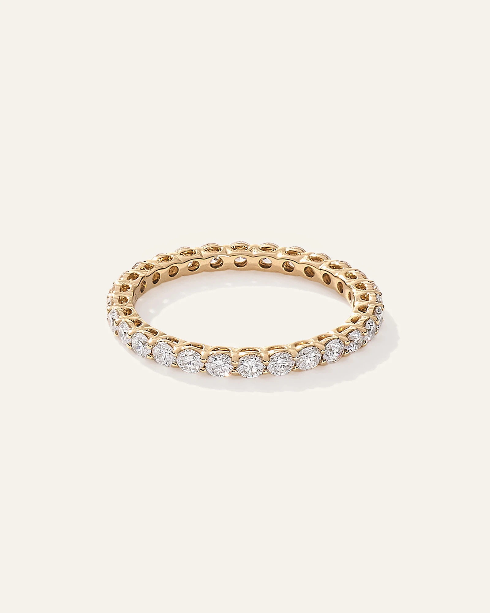 Lab Grown Diamond Round Eternity Band | Quince