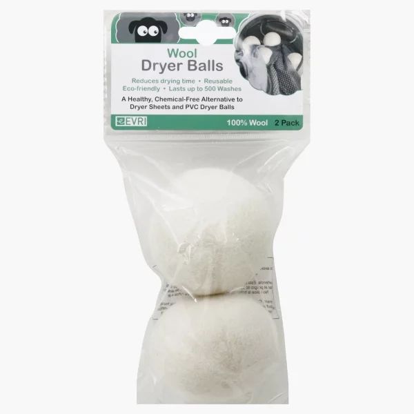Evri Wool Dryer Balls, 2 pack | Walmart (US)