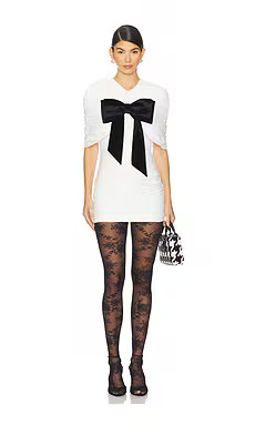 Shushu/Tong Lace Overlay Shoulder Dress Three-piece Set in White from Revolve.com | Revolve Clothing (Global)