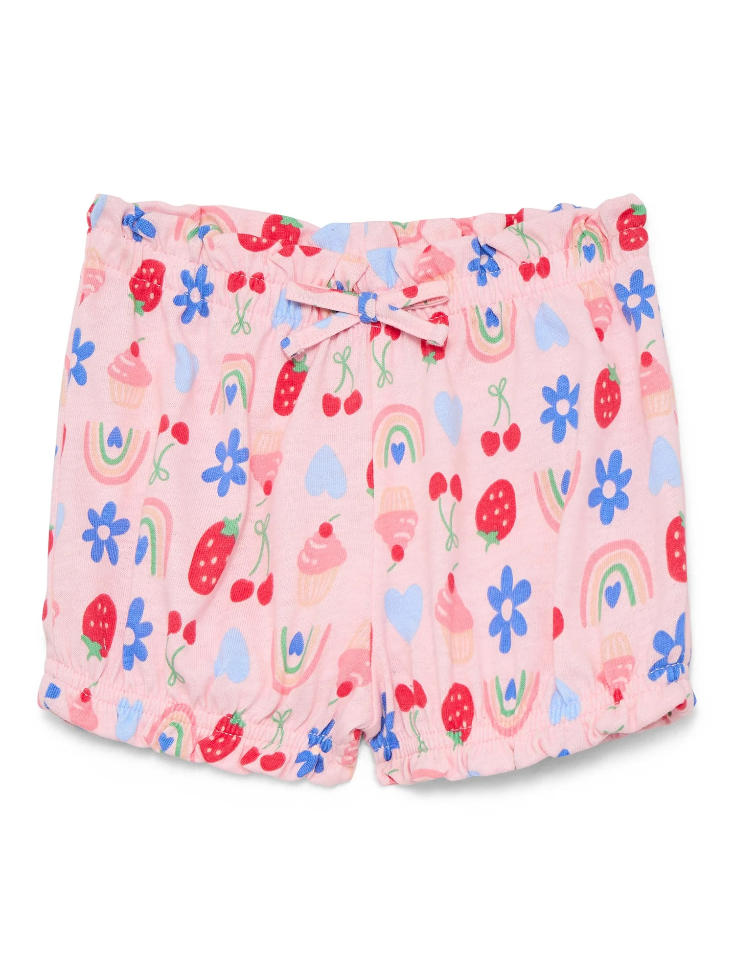 Wonder Nation Baby Girls Bubble Shorts, Sizes 0M-24M | Walmart (US)