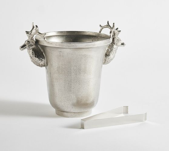 Stag Ice Bucket | Pottery Barn (US)