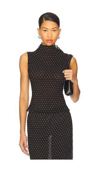 LIONESS Ford Top in Black. - size S | Revolve Clothing (Global)