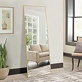 NeuType Full Length Mirror Dressing Mirror 65"x22" Large Rectangle Bedroom Floor Standing Mirror Wal | Amazon (US)