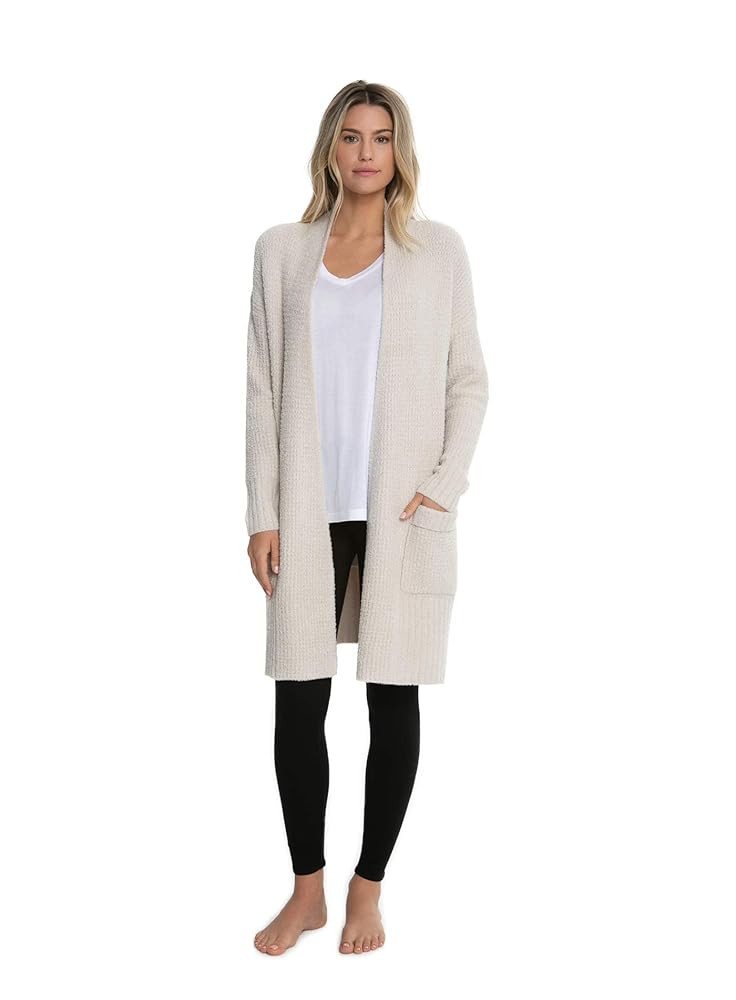 Barefoot Dreams CozyChic Lite Long Weekend Cardi, Long Sleeve Oversized Sweater … | Amazon (US)