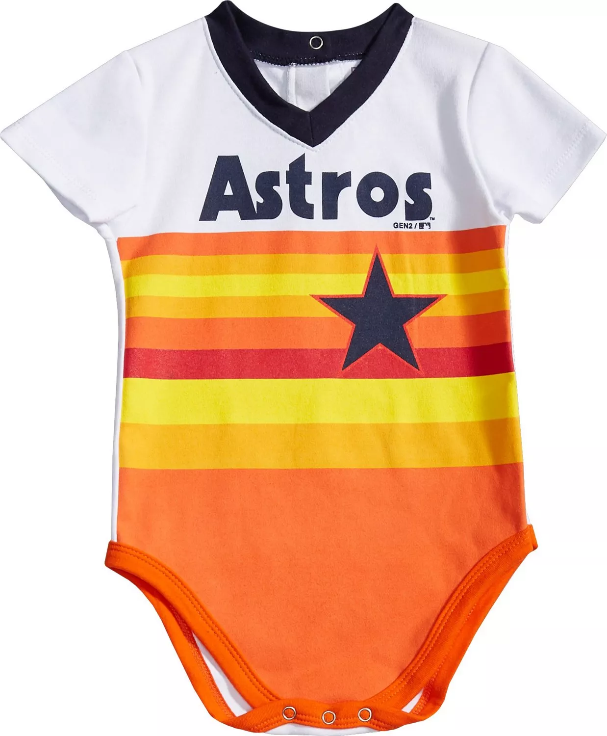 Majestic Infants' Houston Astros Cooperstown Jersey Short Sleeve