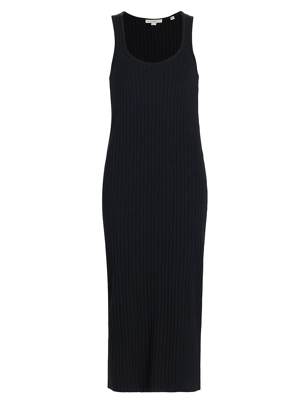Scoopneck Rib-Knit Midi-Dress | Saks Fifth Avenue