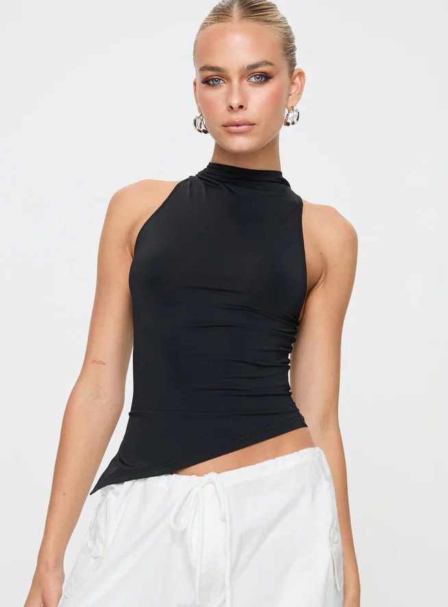 Till Next Time Top Black | Princess Polly US