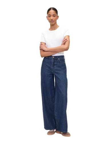 GAP Womens Baggy Denim Jean Dark Indigo 24 | Amazon (US)