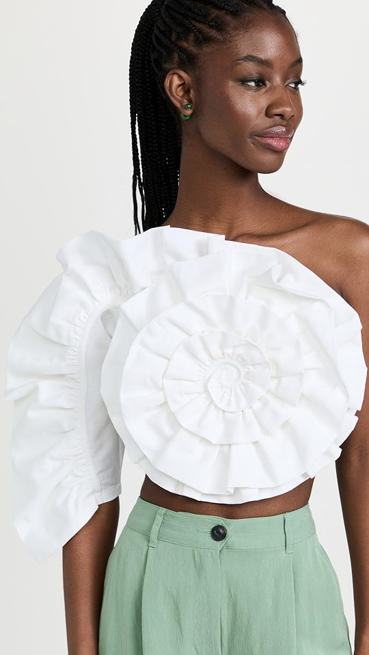 Minerva Ruffle Top | Shopbop