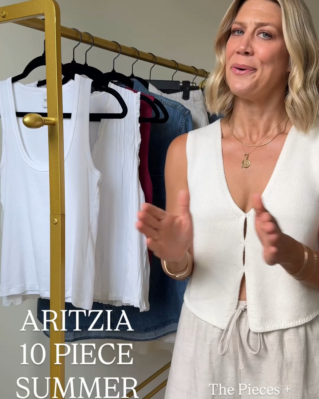 Aritzia 10 Piece Summer Capsule

Sizing Details:
1) Basic Tank: sm
2) Tie Top: sm
3) Sweater Vest: sm
4) Denim Shirt: sm
5) Linen Shirt: xs 
6) Linen Shorts: sm
7) Denim Shorts: 26
*run big, may want
to size down
8) Poplin Shorts: sm
9) Chino Pants: sm
10) Linen Dress: sm

@Aritzia #artiziapartner #ad #paidlink

#LTKSeasonal #LTKOver40 #LTKTravel