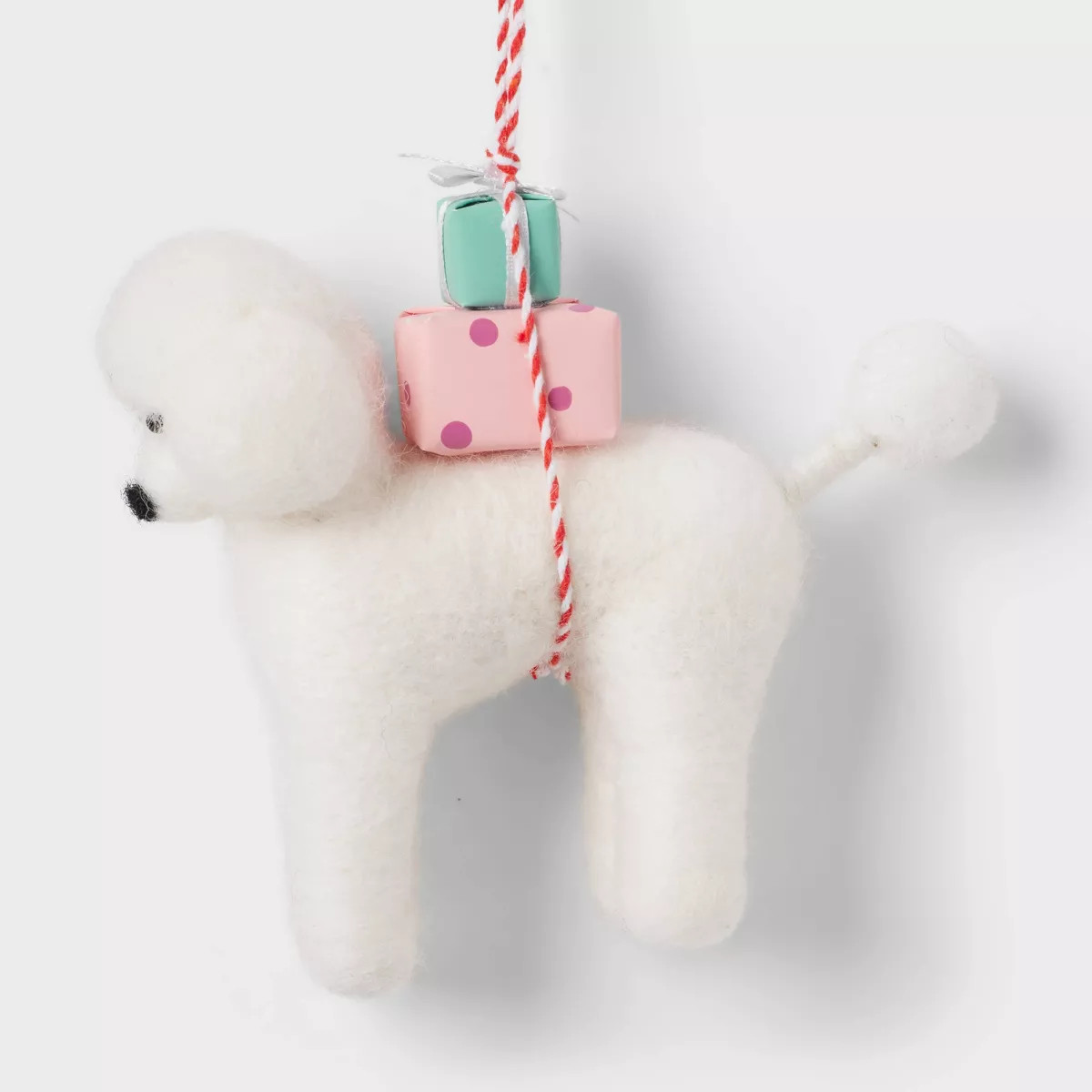 Felted Wool Standard Poodle Dog Christmas Tree Ornament - Wondershop™ | Target