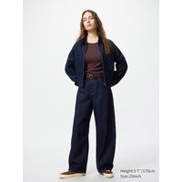Uniqlo - Baggy Curve Jeans - Navy - 22inch | UNIQLO (UK)