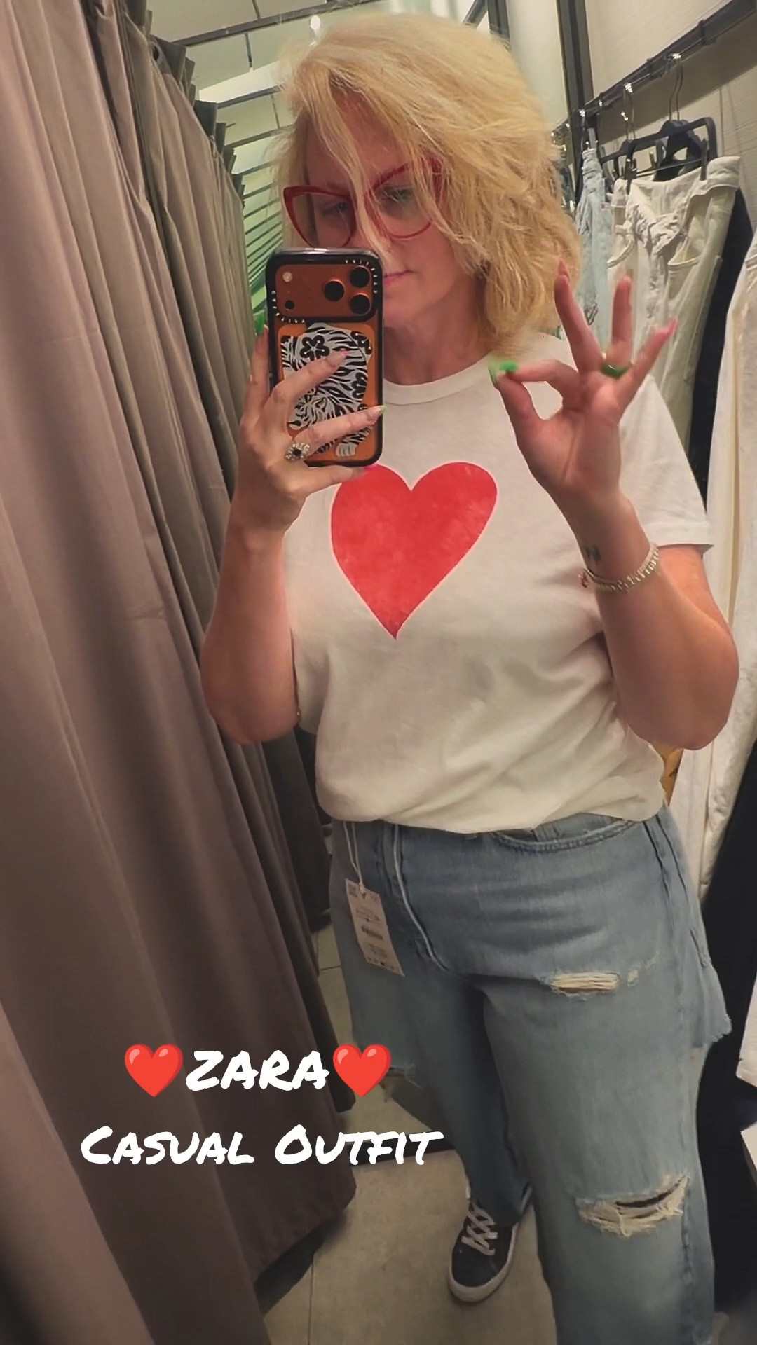 I heart this simple casual ensemble. That is all. Purchased both top & bottoms from Zara, but there are several options available to achieve this look. 🫶 check out what I’ve curated. 🥰

#LTKootd #LTKMidsize #LTKOver40