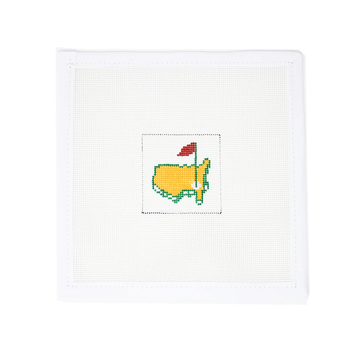 Golf Logo Koozie | Greystone Needlepoint