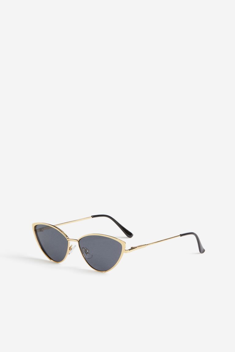 Cat Eye Sunglasses - Gold-colored - Ladies | H&M CA | H&M (US + CA)