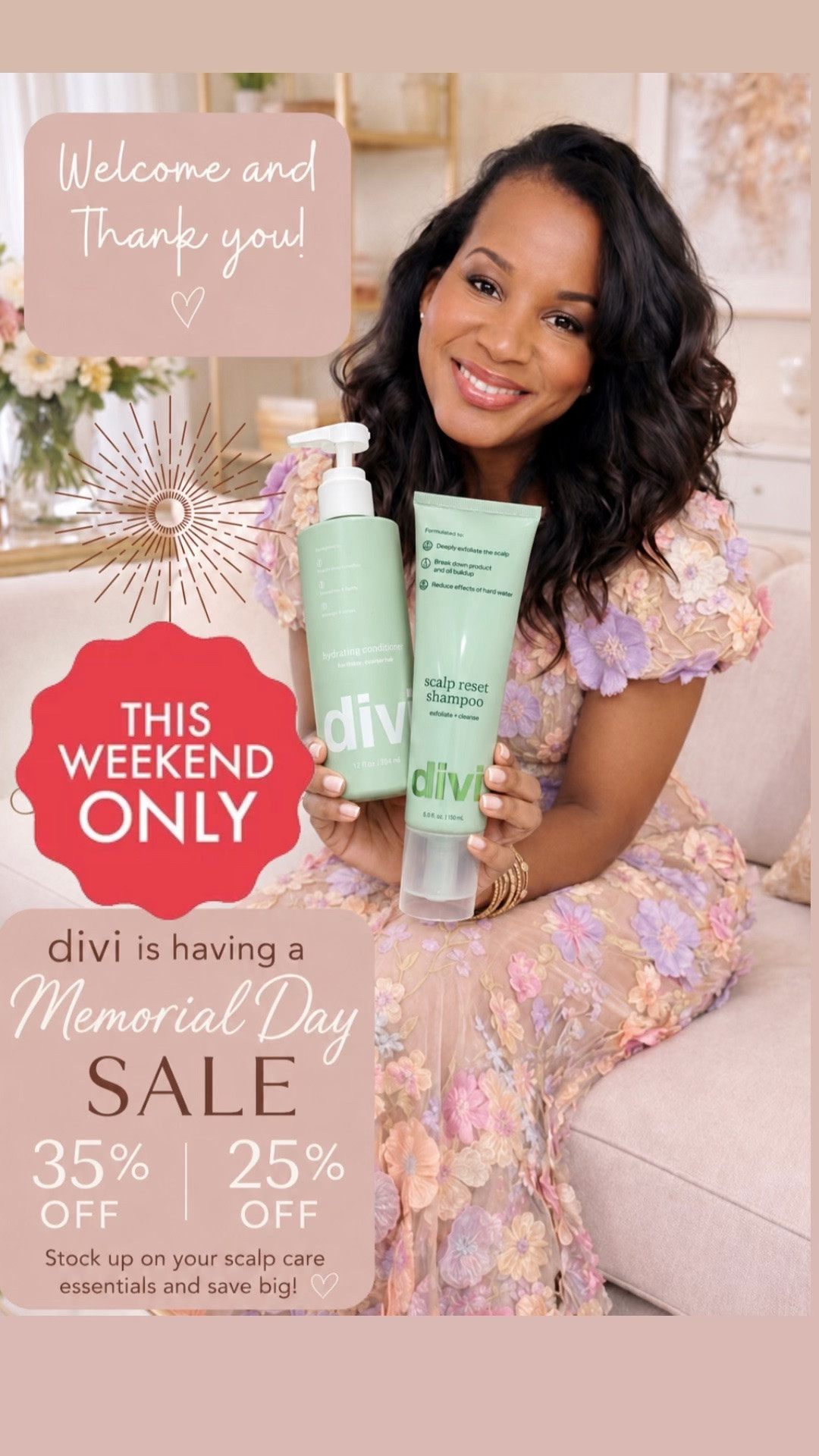 Memorial Day weekend only sale my favorite brand is having a huge sale on hair care

#LTKSaleAlert