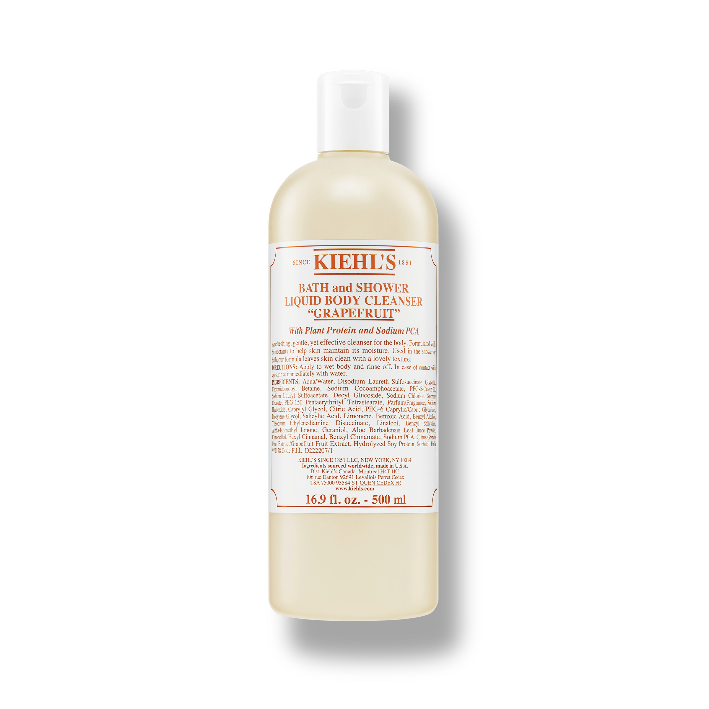 Kiehl's Bath & Shower Body Cleanser - Refillable Body Wash | 16.91 fl oz | Kiehl's