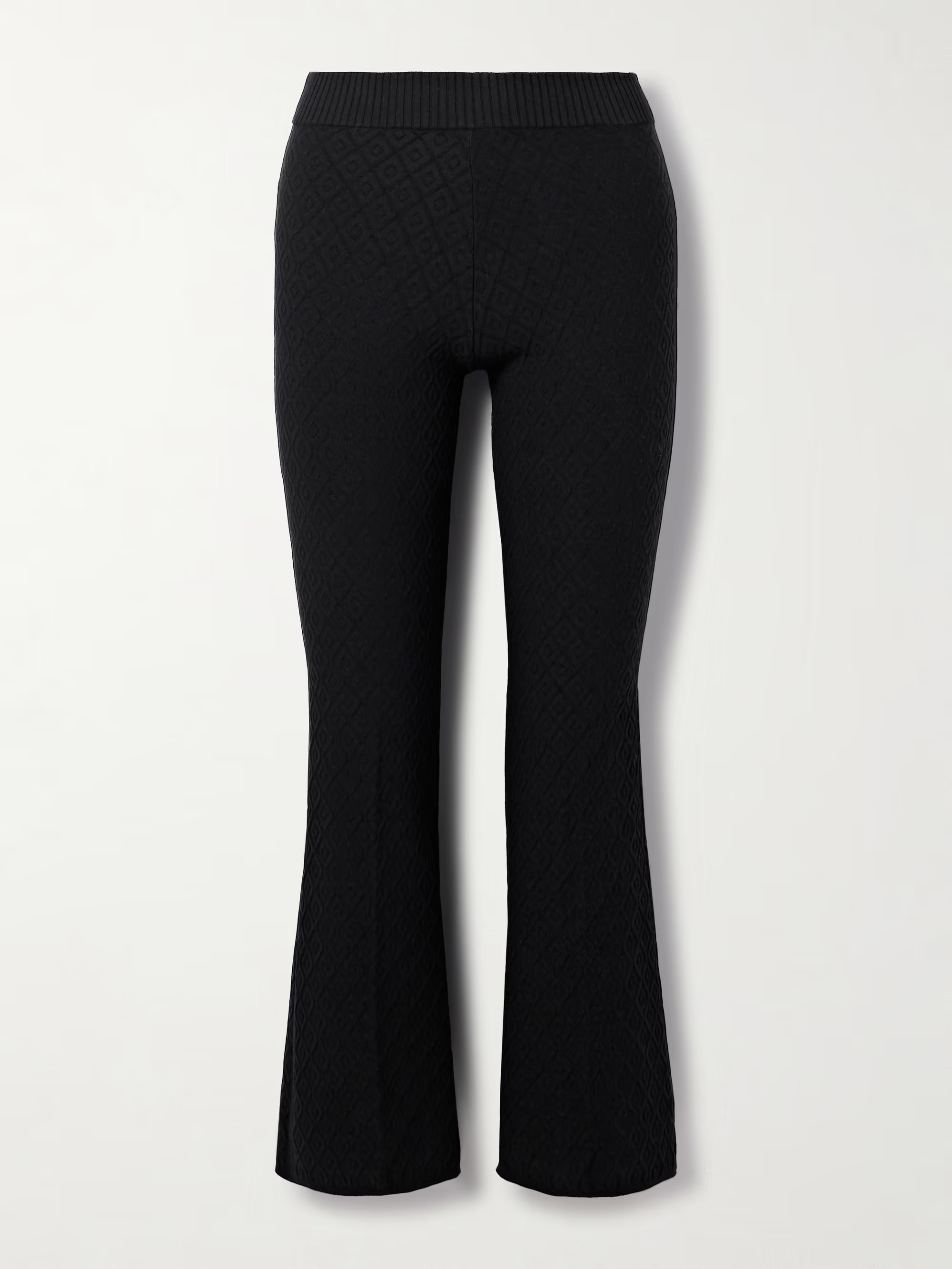 Kick It cropped cotton-blend jacquard flared pants | NET-A-PORTER (US)