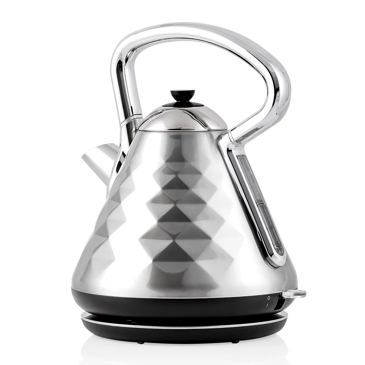 OVENTE 1.7L Electric Kettle, 1500W Stainless Steel Fast Boiling Water Heater for Coffee or Tea wi... | Wayfair North America