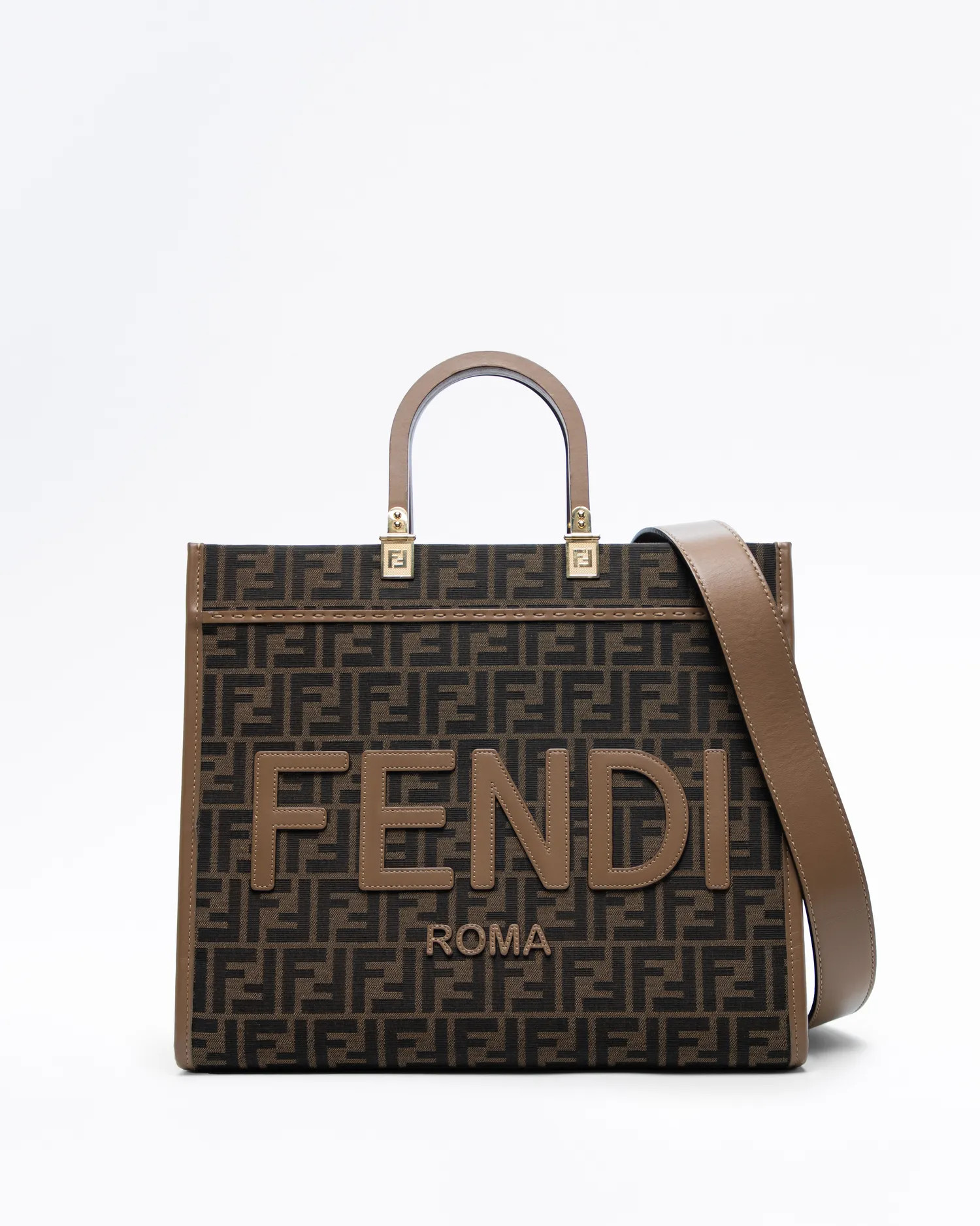 Jacquard FF Medium Sunshine Shopper | Vivrelle