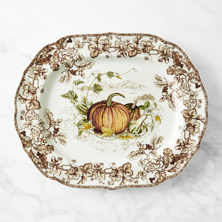 Plymouth Pumpkin Rectangular Platter | Williams-Sonoma