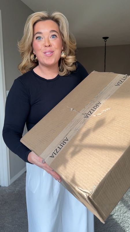 Midsize Aritzia Haul. I’m wearing a size 2XL in sweatshirts, size 14 in the effortless pants, and a size large in sweaters & blazer. 

#LTKVideo #LTKmidsize #LTKstyletip