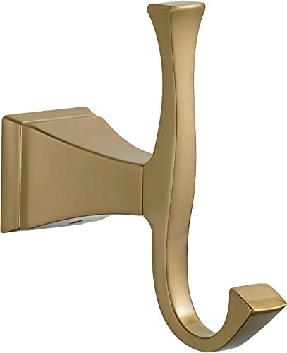 DELTA 75135-CZ Dryden Robe Hook, 4.68 x 1.75 x 4.68 inches, Champagne Bronze | Amazon (US)