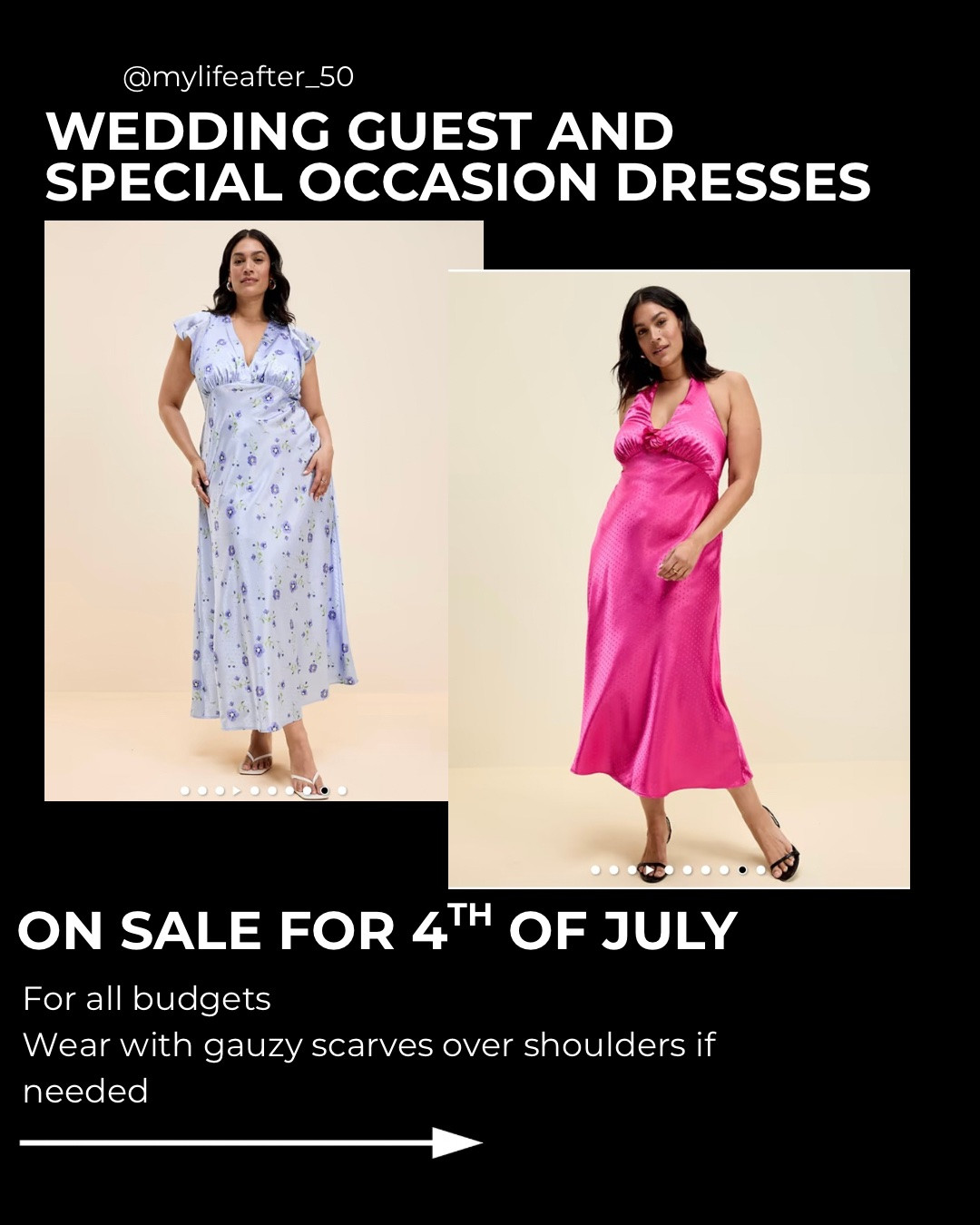 Looking for a special occasion summer dress? These dresses are for all budgets and shapes. On sale for 4th of July. Wear with a gauzy scarf to hide the shoulders if needed.

#LTKsummer #LTKdresses #LTKpartywear