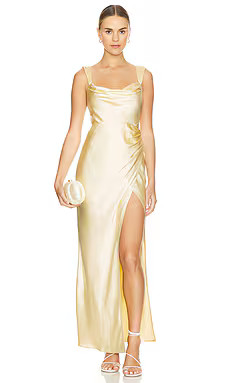 Runaway The Label Havanna Dress in Yellow from Revolve.com | Revolve Clothing (Global)