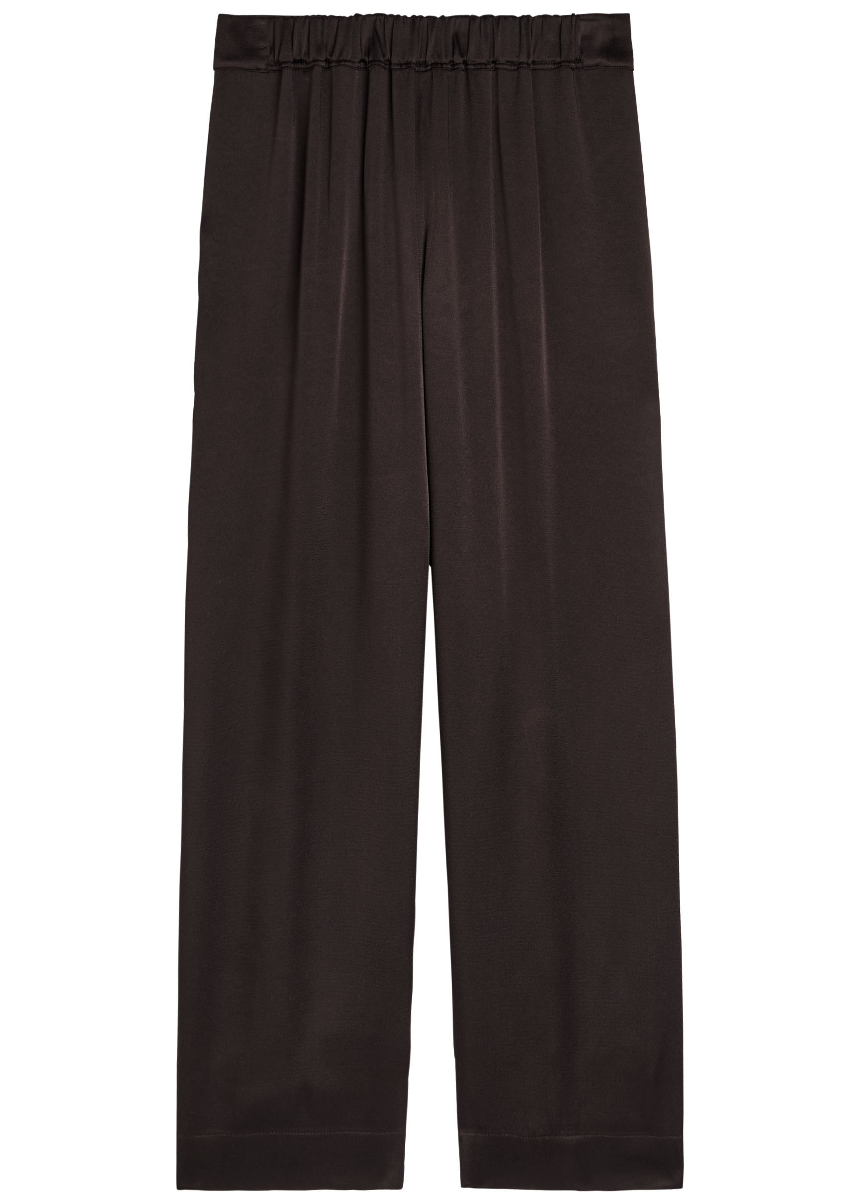 Relaxed wide-leg satin trousers | Harvey Nichols