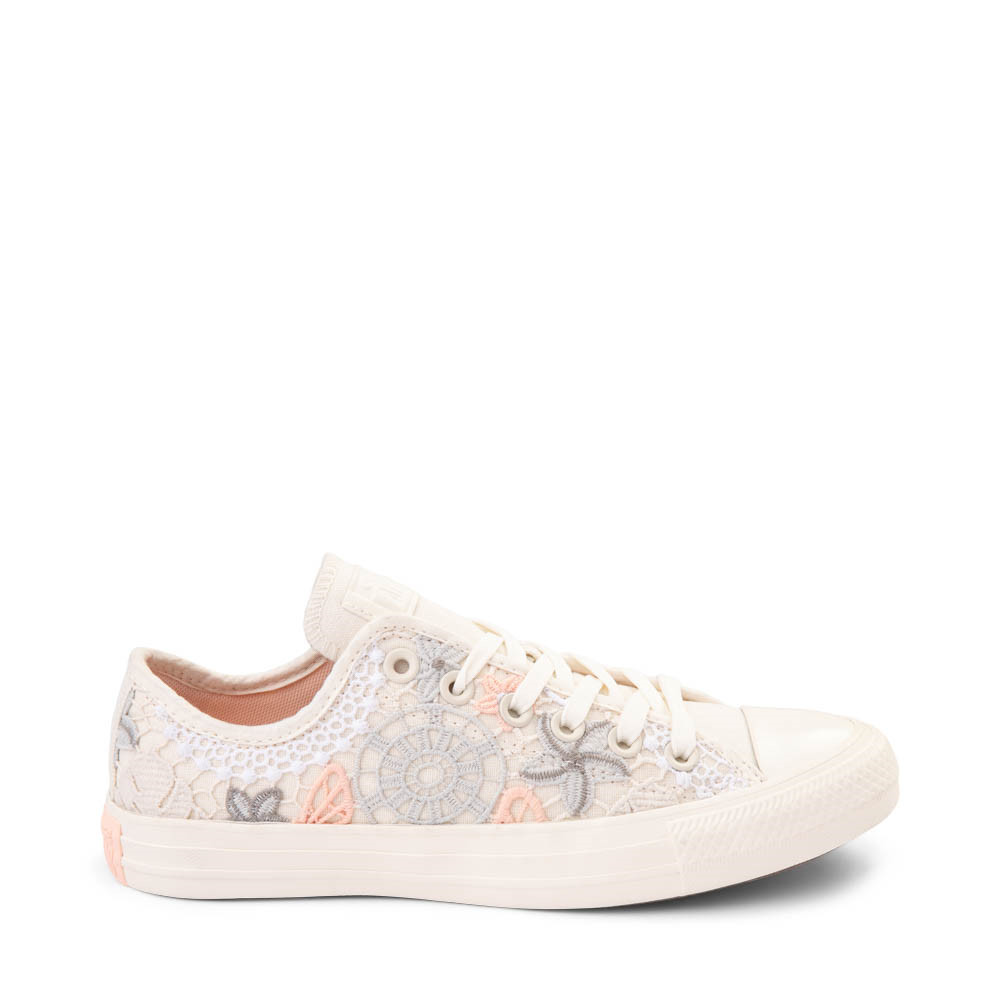Womens Converse Chuck Taylor All Star Lo Butterflies Sneaker - Egret / Soft Peach | Journeys