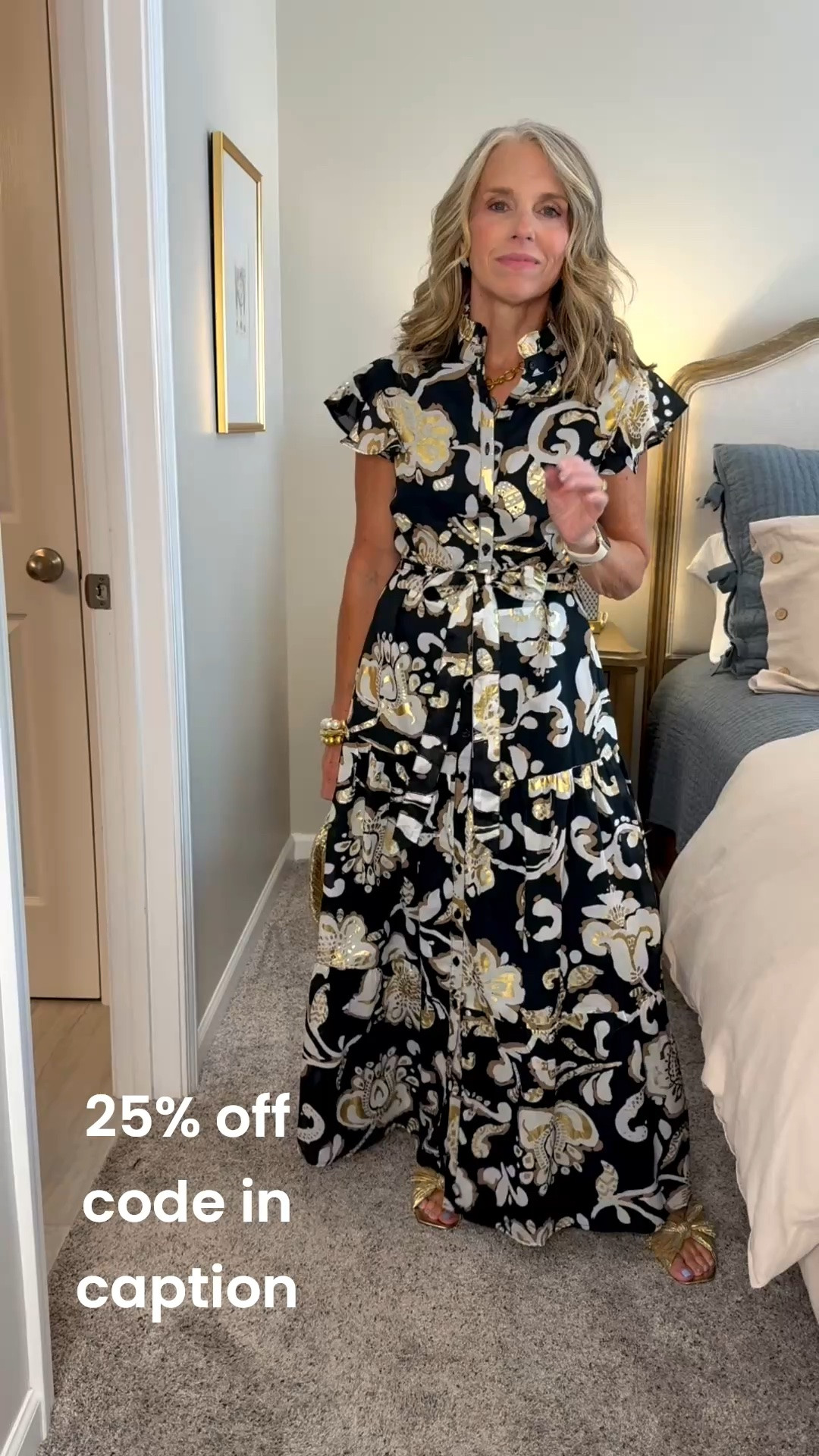 Use code FF25 for 25% off. Wearing g XS in this gorgeous Jude Connally dress. Perfect for wedding guest, showers, church.

#LTKootd #LTKgrwm #LTKOver40