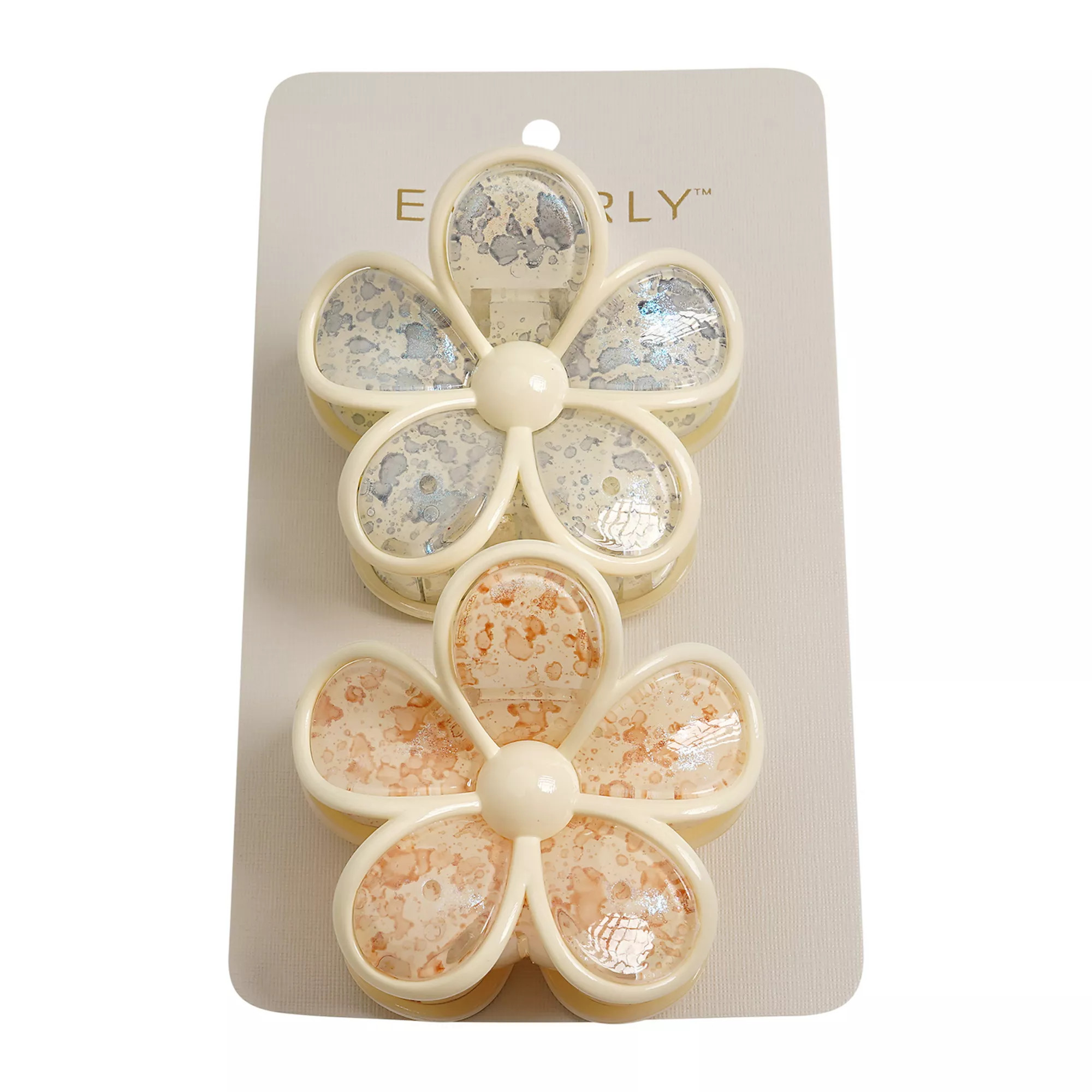 Emberly 2-Pk. Flower Hair Clips | Kohl's