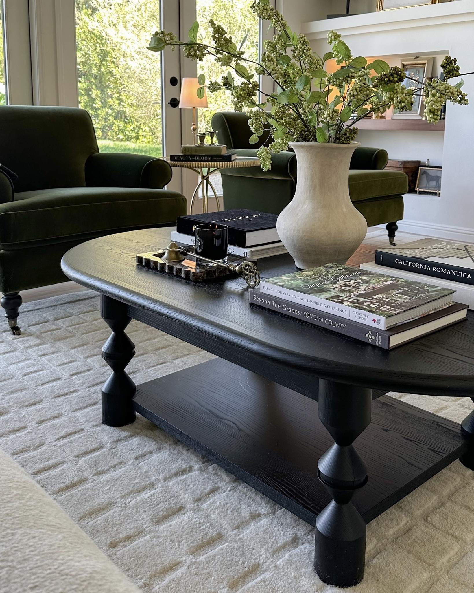 My black oval living room coffee table is on sale for 20% off!

#LTKSaleAlert #LTKStyleTip #LTKHome