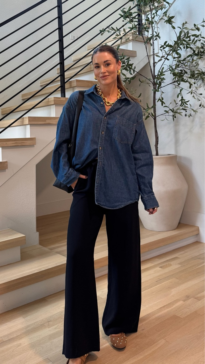 Wearing a medium in my denim top and a small in my Aritzia pants! 

Fall outfits
Fall style
Aritzia
Target bags
Ballet flats
Suede
Leather
Denim

#LTKItBag #LTKStyleTip #LTKShoeCrush