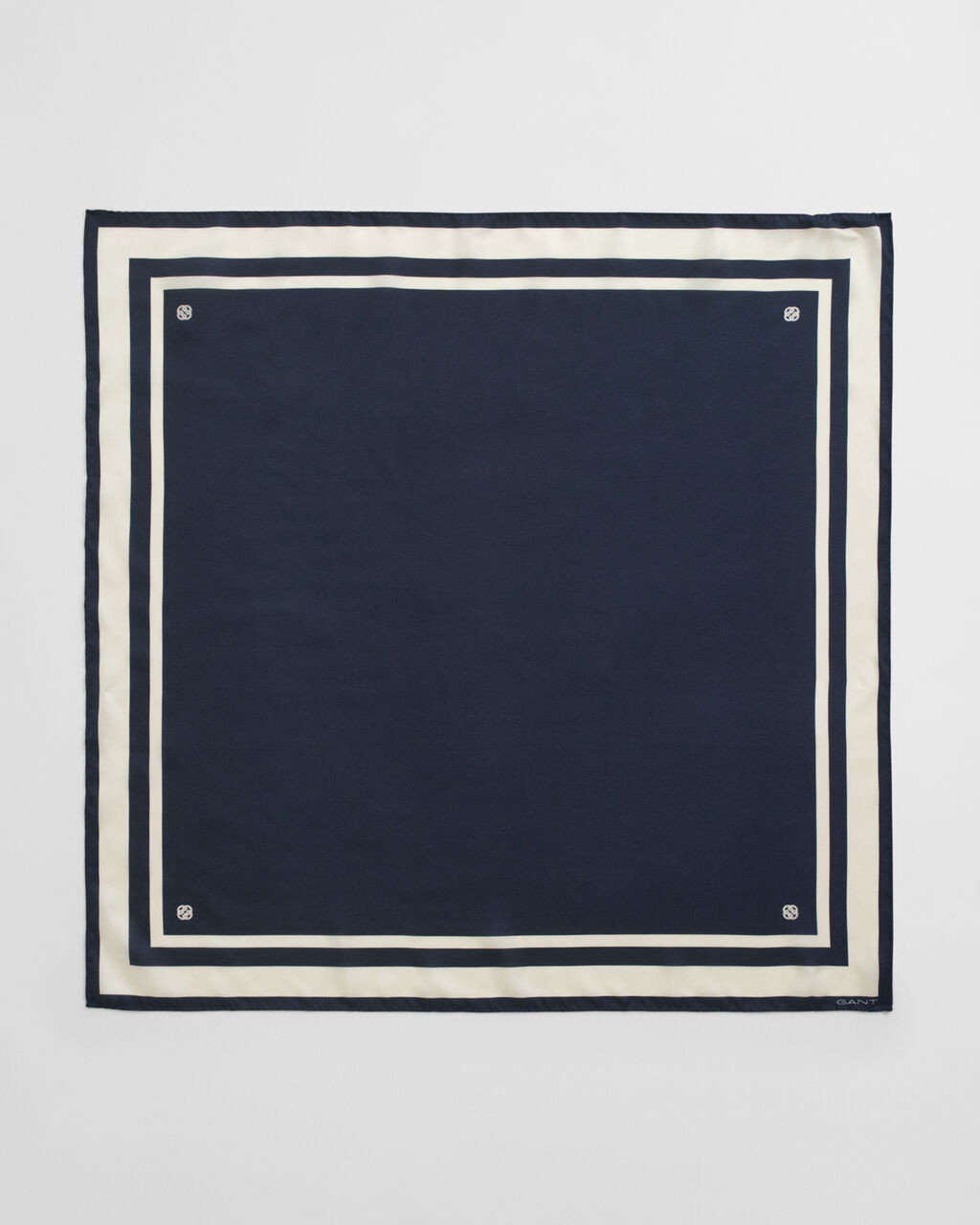 Monogram Detail Silk Scarf | Gant