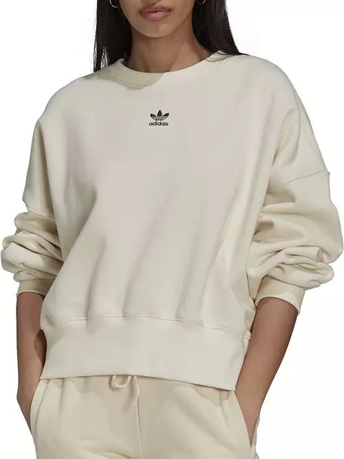 adidas Originals Women's Essentials Fleece Crew Sweatshirt | Dick's Sporting Goods | Dick's Sporting Goods
