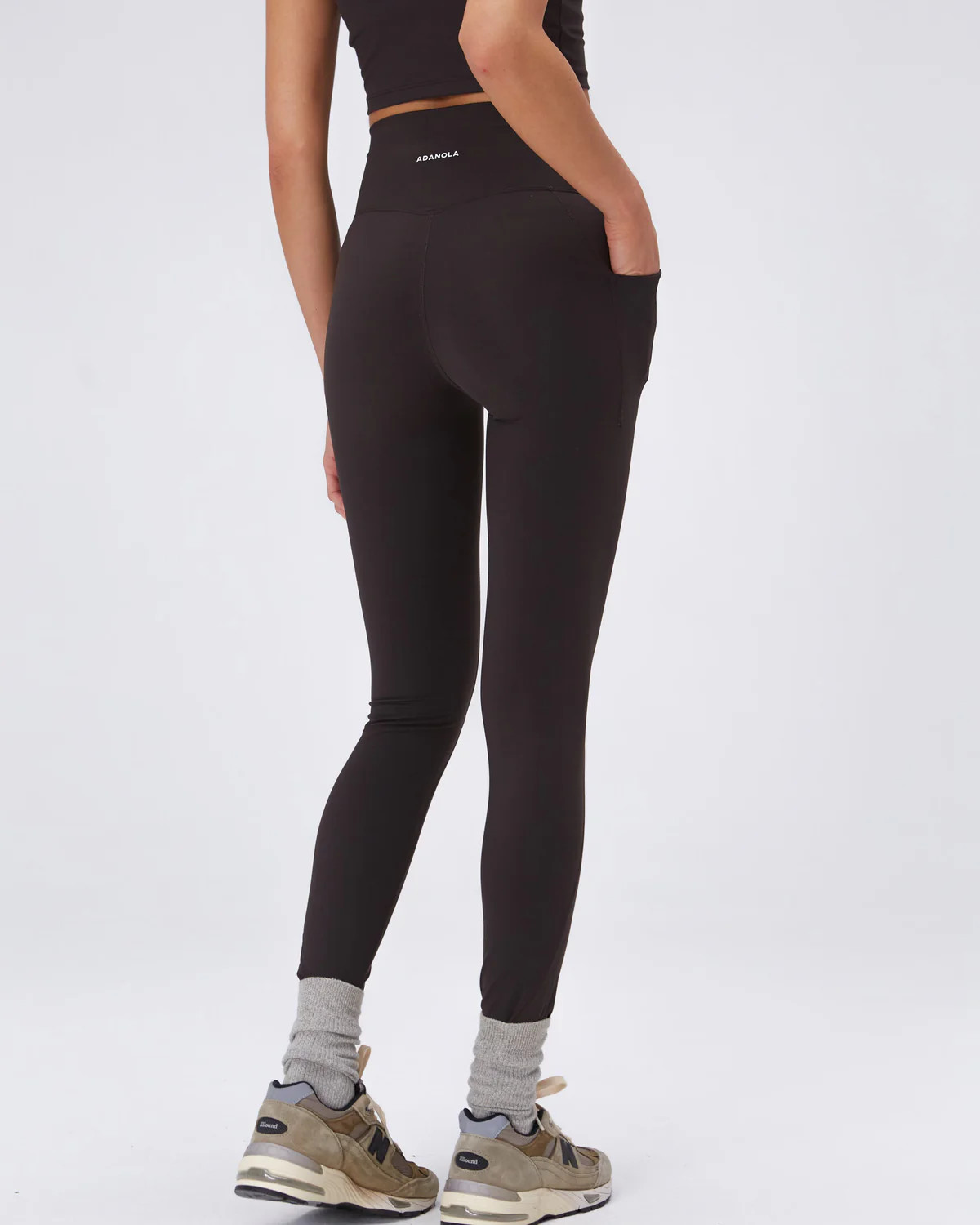 Ultimate Pocket Leggings - Coffee Bean | Adanola UK