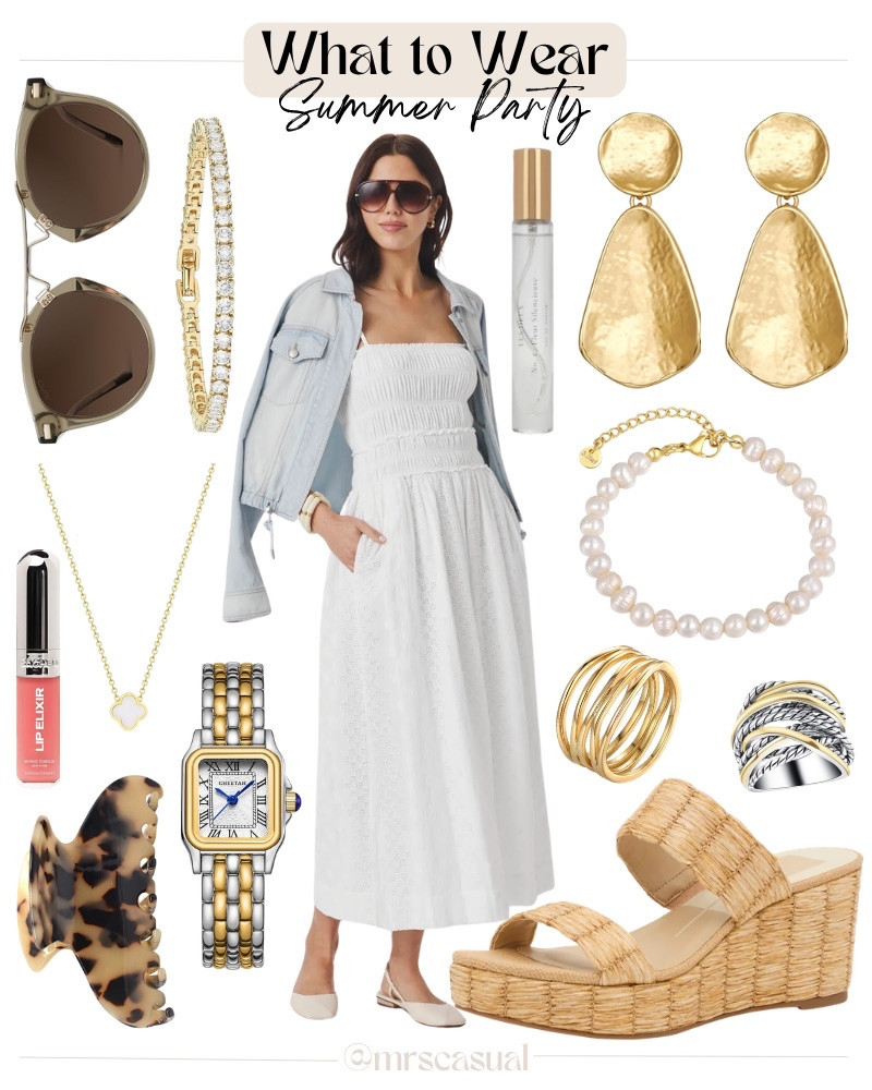 Summer party look that feels effortless but looks so elevated 🤍🔗⬇️

#LTKmomlife #LTKSeasonal #LTKOver40