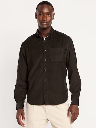 Classic Fit Everyday Printed Corduroy Shirt | Old Navy (US)