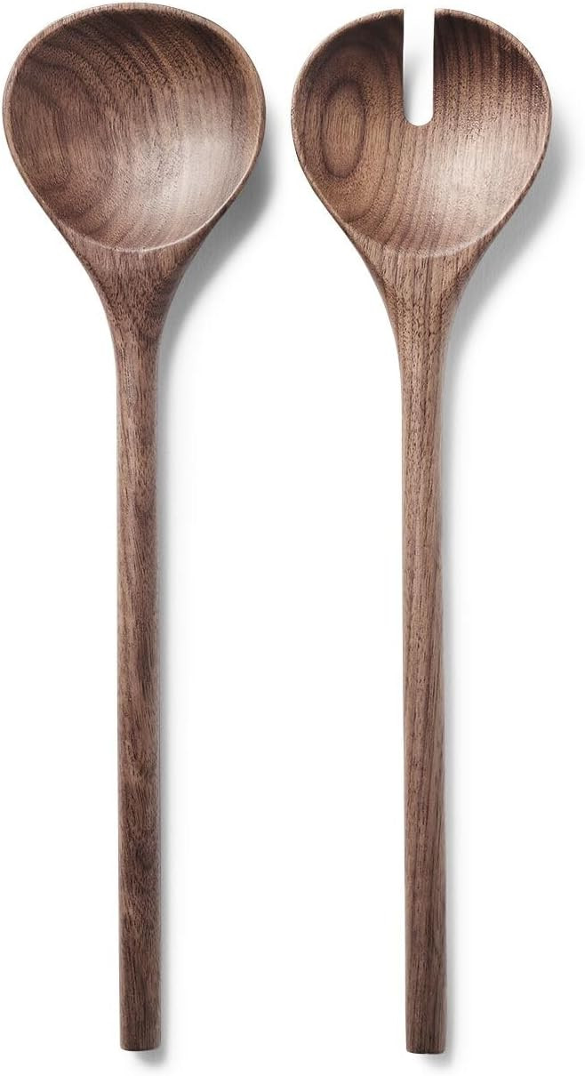 Sur La Table Black Walnut Servers, Set of 2, Brown | Amazon (US)