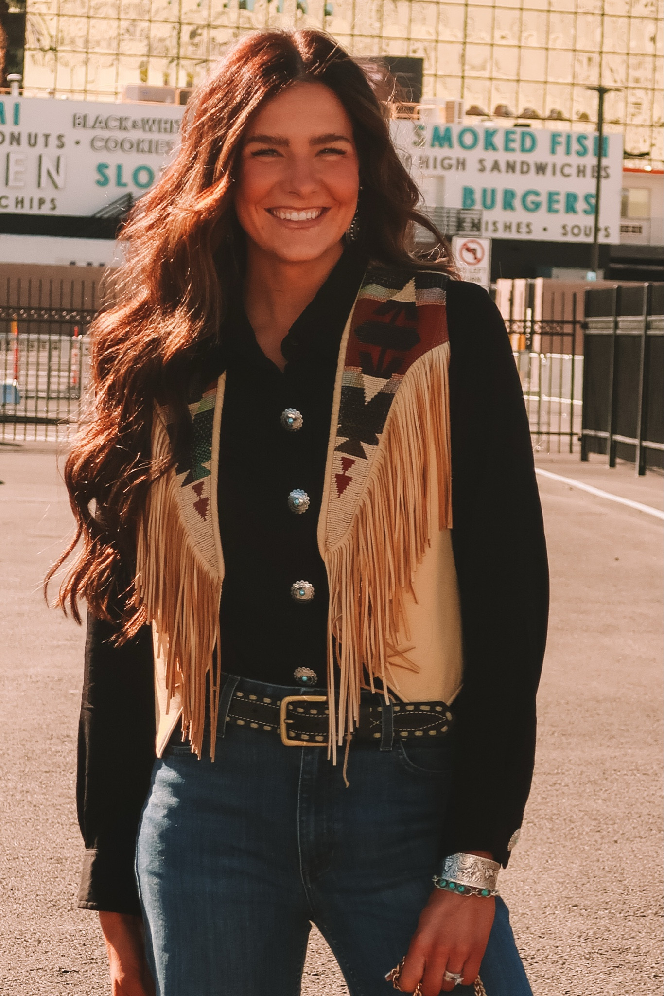 Concho shirt 😍 wearing a medium 